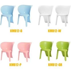 Lot De 2 Chaise Enfant Design Chaise Pour Enfants Siège Garçons Et Filles Confortable Éléphant Rose KMB12-Px2 SoBuy® -Assise pour enfant Soldes 10218971 5