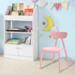 Lot De 2 Chaise Enfant Design Chaise Pour Enfants Siège Garçons Et Filles Confortable Rose KMB15-Px2 SoBuy® -Assise pour enfant Soldes 10218979 3