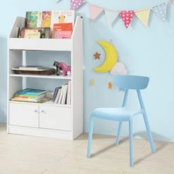 Lot De 2 Chaise Enfant Design Chaise Pour Enfants Siège Garçons Et Filles Confortable Bleu Clair KMB15-Bx2 SoBuy® -Assise pour enfant Soldes 10218980 3