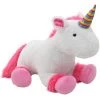 VidaXL Licorne En Peluche Rose Et Blanc - Rose