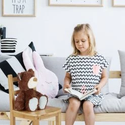 Relaxdays Chaise Enfant Bambou RUSTICO Nature Chaise Sans Accoudoir Chambre D'enfants En Bois Pour Filles Et Garçons HxlxP: 50 X 28,5 X 28 Cm, Nature -Assise pour enfant Soldes 11944148 5