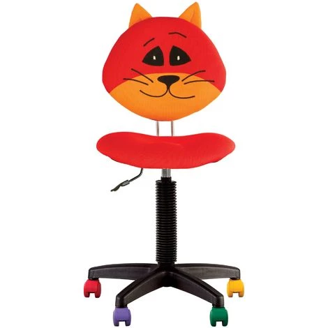 CHAISE-EXPERT Fauteuil Jouet Chat, Chaise De Bureau Pour Enfant. Chat Rouge. 3 CHAISE-EXPERT Fauteuil Jouet Chat, Chaise De Bureau Pour Enfant. Chat Rouge.