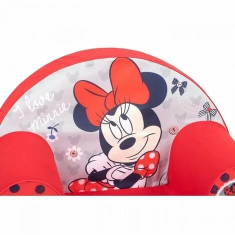 NICOTOY MINNIE Fauteuil Club Disney Baby Rouge 4 NICOTOY MINNIE Fauteuil Club Disney Baby Rouge – Image 2