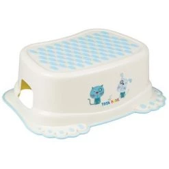 TEGA BABY Marche Pieds Antidérapant Pour Enfant Et Bébés Jaune Dog And Cat - Jaune