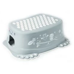 TEGA BABY Marche Pieds Antidérapant Pour Enfant Et Bébés Gris Owls - Gris