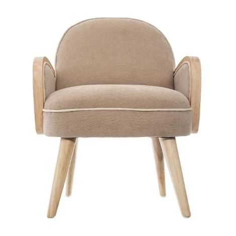 Fauteuil Cannage Enfant Taupe Atmosphera For Kids 4 Fauteuil Cannage Enfant Taupe Atmosphera For Kids – Image 2