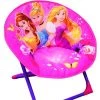 CIJEP Siège Lune Princesse Belle Cendrillon Raiponce Disney - Rose -Assise pour enfant Soldes 22746574 1