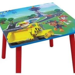 CIJEP Table Carrée Pat Patrouille En Bois - Multicolor -Assise pour enfant Soldes 22746599 3
