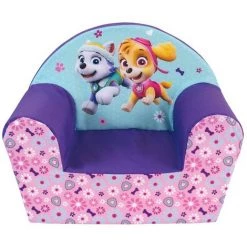 CIJEP Fauteuil Club Mousse Pat Patrouille Fille - Multicolor
