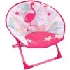 CIJEP Siège Lune Pliable Flamant Rose - Blanc, Rose -Assise pour enfant Soldes 22746656 1