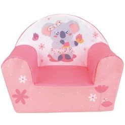 CIJEP Fauteuil Club Rose Cally Mimi Koala - Rose