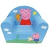 CIJEP Fauteuil Club Mousse Peppa Pig & George - Bleu -Assise pour enfant Soldes 22999656 1
