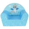 CIJEP Fauteuil Club Bleu Léon Le Dragon - Bleu -Assise pour enfant Soldes 22999695 1