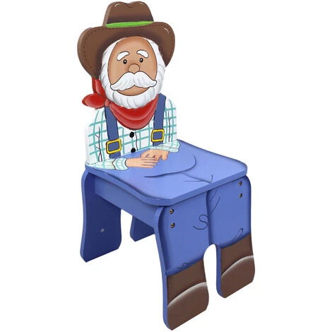 TEAMSON KIDS Chaise En Bois Pour Décor Chambre Enfant Bébé Garçon Fille Mixte Fantasy Fields TD-11324A2-F - Bleu 3 TEAMSON KIDS Chaise En Bois Pour Décor Chambre Enfant Bébé Garçon Fille Mixte Fantasy Fields TD-11324A2-F - Bleu