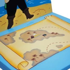 TEAMSON KIDS Lot De 2 Chaises Enfant En Bois Pirate Island Fantasy Fields TD-11593A3 - Bleu -Assise pour enfant Soldes 23501525 5