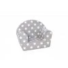 PETIT POUCET Fauteuil Club Gris étoilé - Gris -Assise pour enfant Soldes 24095234 1