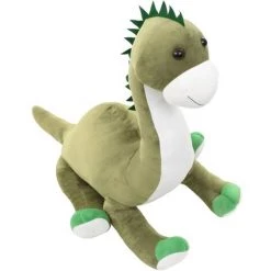 YOUTHUP Dinosaure Brontosaure En Peluche Vert - Vert -Assise pour enfant Soldes 25355886 3
