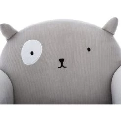 ATMOSPHERA FOR KIDS Fauteuil Enfant Chat Gris Avec Coussin Rond Chat Gris Atmosphera -Assise pour enfant Soldes 26447611 3