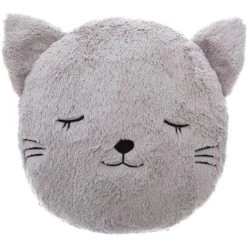 ATMOSPHERA FOR KIDS Fauteuil Enfant Chat Gris Avec Coussin Rond Chat Gris Atmosphera -Assise pour enfant Soldes 26447611 5