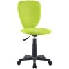 IDIMEX Chaise De Bureau Pour Enfant DISCOVERY Fauteuil Pivotant Et Ergonomique, Siège à Roulettes Avec Hauteur Réglable, En Mesh Vert - Vert -Assise pour enfant Soldes 28263403 1
