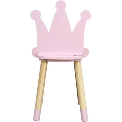 Chaise Enfant Couronne Rose Home Deco Kids 7 Chaise Enfant Couronne Rose Home Deco Kids – Image 5
