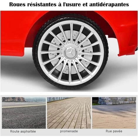 COSTWAY Mercedes Benz Voiture à Pousser Pour Enfants, Porteur Enfant Voiture Avec Klaxon, Musique, Rangement Sous Le Siège, Phare LED, Pour Enfant De 18 à 36 Mois 4 COSTWAY Mercedes Benz Voiture à Pousser Pour Enfants, Porteur Enfant Voiture Avec Klaxon, Musique, Rangement Sous Le Siège, Phare LED, Pour Enfant De 18 à 36 Mois – Image 2