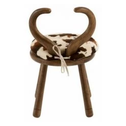 Paris Prix - Chaise Enfant Design "oreille Vache" 58cm Naturel -Assise pour enfant Soldes 33677001 3