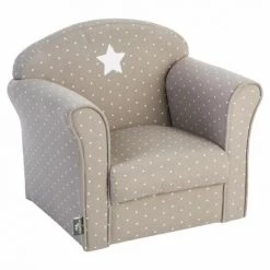 ATMOSPHERA FOR KIDS Fauteuil Enfant "Star" 50cm Taupe