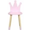 Paris Prix - Chaise Enfant En Bois "couronne" 54cm Rose 2 Paris Prix - Chaise Enfant En Bois "couronne" 54cm Rose -Assise pour enfant Soldes 33856705 1
