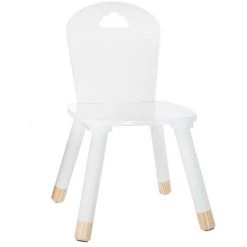 ATMOSPHERA FOR KIDS Chaise Enfant "Douceur' 28cm Blanc