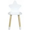 Paris Prix - Chaise Enfant En Bois "étoile" 54cm Blanc -Assise pour enfant Soldes 34210249 1