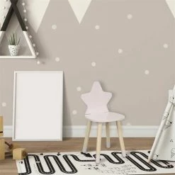 Paris Prix - Chaise Enfant En Bois "étoile" 54cm Blanc -Assise pour enfant Soldes 34210249 3