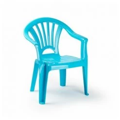 PLASTIFORTE Poltrona Per Bambini Blu Teepee