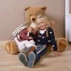 CHILDHOME Ours Assis En Peluche 76 Cm - Beige -Assise pour enfant Soldes 35654283 1