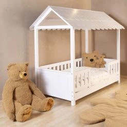 CHILDHOME Ours Assis En Peluche 76 Cm - Beige -Assise pour enfant Soldes 35654283 3