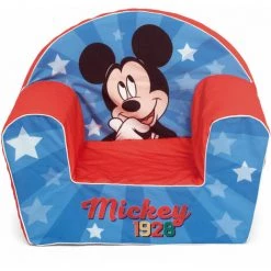 ARDITEX Canapé En Mousse Avec Revêtement Amovible 42x52x32cm De DISNEY-Mickey - Multicolor