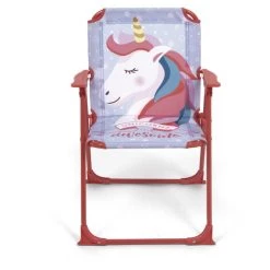 ARDITEX Chaise Pliante Avec Bras 38x32x53cm De ZASKA-Licorne - Rose