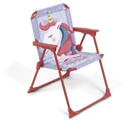ARDITEX Chaise Pliante Avec Bras 38x32x53cm De ZASKA-Licorne - Rose -Assise pour enfant Soldes 36280978 3