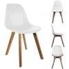MOBILIER ENFANT CHAISE SCANDINAVE ENFANT COQUE PP BLANCHE -Assise pour enfant Soldes 37105471 1