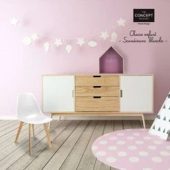 MOBILIER ENFANT CHAISE SCANDINAVE ENFANT COQUE PP BLANCHE -Assise pour enfant Soldes 37105471 3