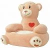 ASUPERMALL Chaise Pour Enfants En Peluche Ours Marron 1 ASUPERMALL Chaise Pour Enfants En Peluche Ours Marron -Assise pour enfant Soldes 39455609 1
