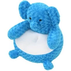 ASUPERMALL Elephant En Peluche Bleu -Assise pour enfant Soldes 39455653 3
