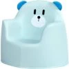GOPLUS Canapé Pour Enfants Avec Accoudoirs De Forme D’Ours, Fauteuil Pour Enfants Avec Dossier Haut Comfortable Rembouré D’Eponge, Convient Aux 0-3 Ans, Charge Max 30 KG -Assise pour enfant Soldes 40243103 1
