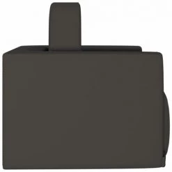 HAPPYSHOPPING Canape Pour Enfants 2 En 1 Noir Similicuir -Assise pour enfant Soldes 41960102 3