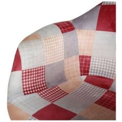 Fauteuil Enfant Patchwork Rose Ostaria - Rose - Rose -Assise pour enfant Soldes 44176511 3