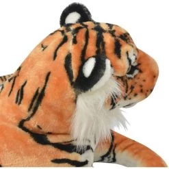 VidaXL Tigre En Peluche Marron XXL - Brun -Assise pour enfant Soldes 4490349 4