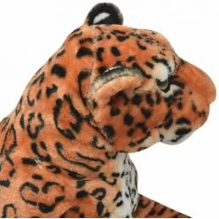 VidaXL Léopard En Peluche Marron XXL - Brun 10 VidaXL Léopard En Peluche Marron XXL - Brun -Assise pour enfant Soldes 4490351 4
