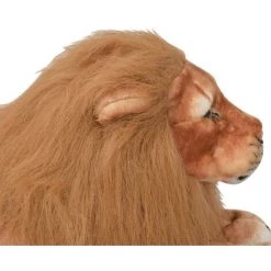 VidaXL Lion En Peluche Marron XXL - Brun -Assise pour enfant Soldes 4490353 4