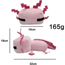 BRIDAY Jouets En Peluche Nouvelle Poupée En Peluche Axolotl Salamandre Poupée Animale De Dessin Animé Super Doux, Conçu En Peluche Jeu Périphérique Pour Enfants -Assise pour enfant Soldes 44928697 3