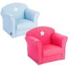 ATMOSPHERA FOR KIDS Fauteuil Enfant Rose Fushia + Fauteuil Enfant Bleu -Assise pour enfant Soldes 45779496 1
